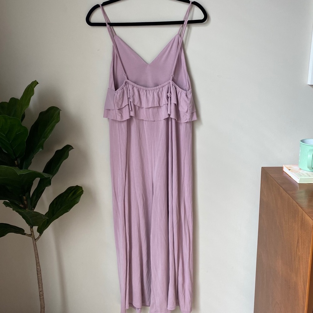 Pink Ruffle Jumpsuit - Picture 2 of 3